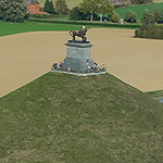 Fly over the Lion of Waterloo in DPM (about 30 minutes)