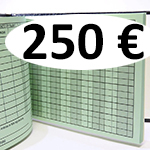 250€ Cadeaubon (alleen voor onze leden)